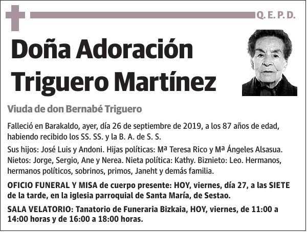 Adoración Triguero Martínez