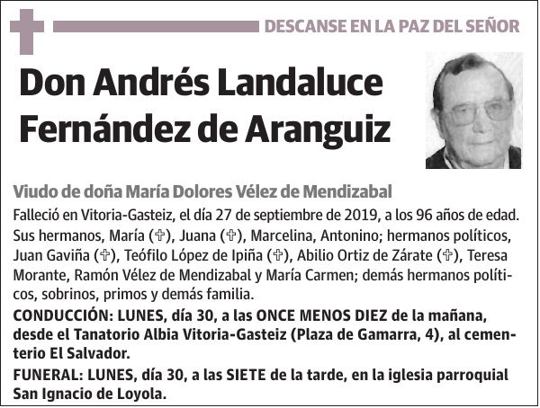 Andrés Landaluce Fernández de Aranguiz