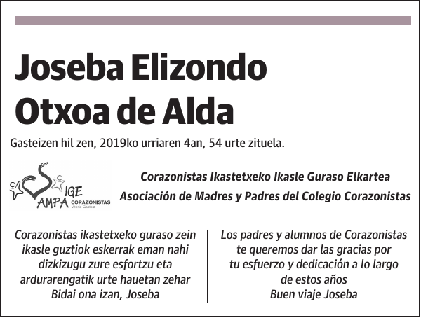 Joseba Elizondo Otxoa de Alda