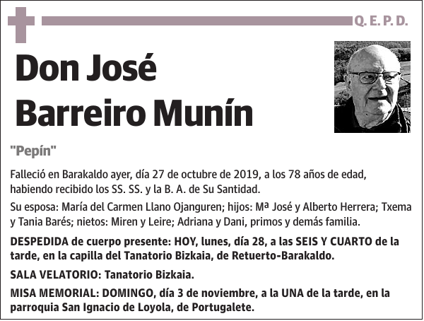 José Barreiro Munín