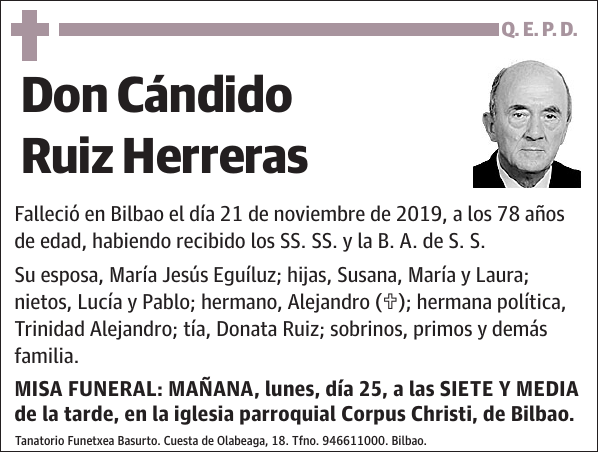 Cándido Ruiz Herreras