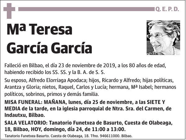 Mª Teresa García García