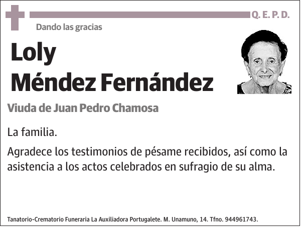Loly Méndez Fernández