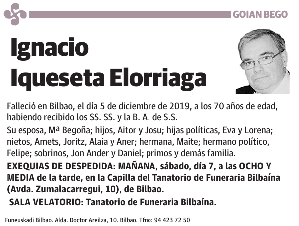 Ignacio Iqueseta Elorriaga