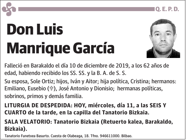 Luis Manrique García