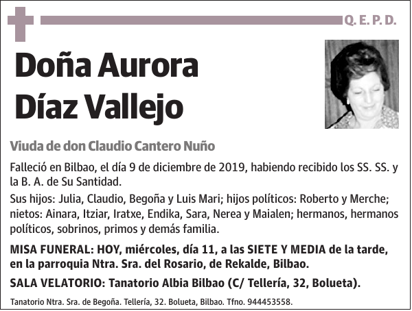 Aurora Díaz Vallejo