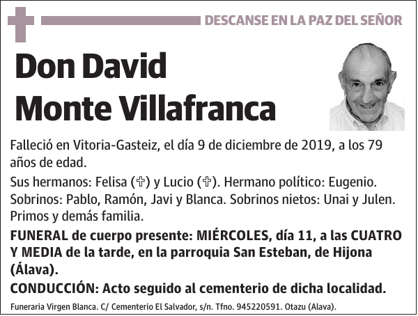 David Monte Villafranca