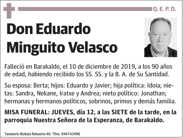 Eduardo Minguito Velasco