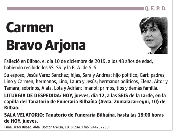 Carmen Bravo Arjona