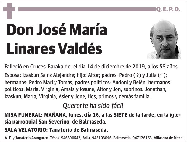 José María Linares Valdés