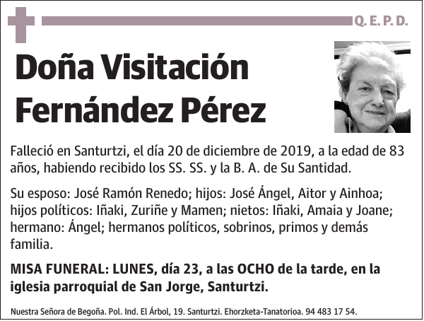 Visitación Fernández Pérez