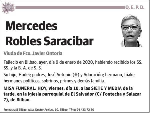 Mercedes Robles Saracibar