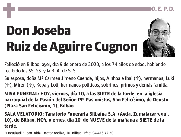 Joseba Ruiz de Aguirre Cugnon