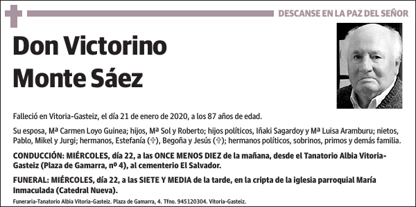 Victorino Monte Sáez