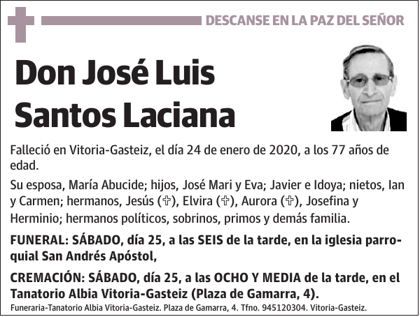José Luis Santos Laciana