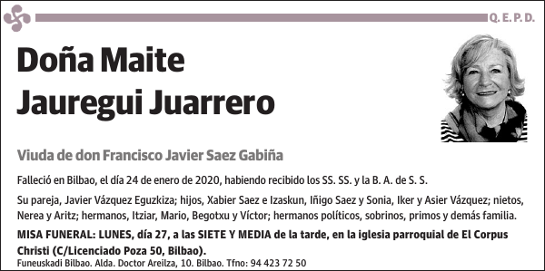 Maite Jauregui Juarrero