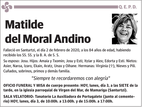 Matilde del Moral Andino