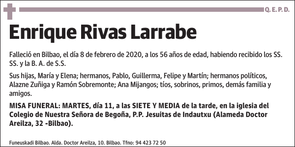 Enrique Rivas Larrabe