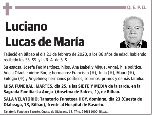 Luciano Lucas de María
