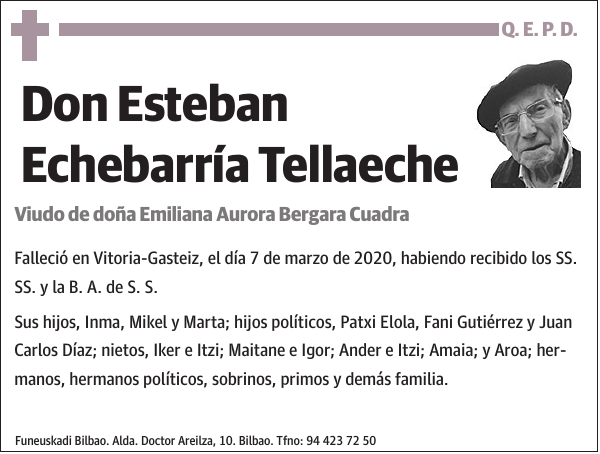 Esteban Echebarría Tellaeche