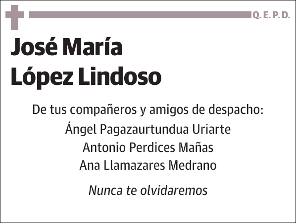 José María López Lindoso