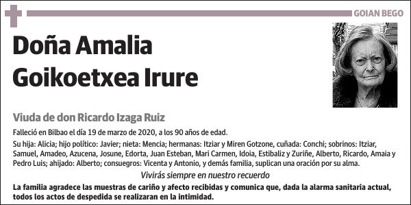 Amalia Goikoetxea Irure