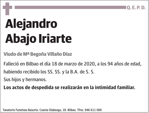 Alejandro Abajo Iriarte
