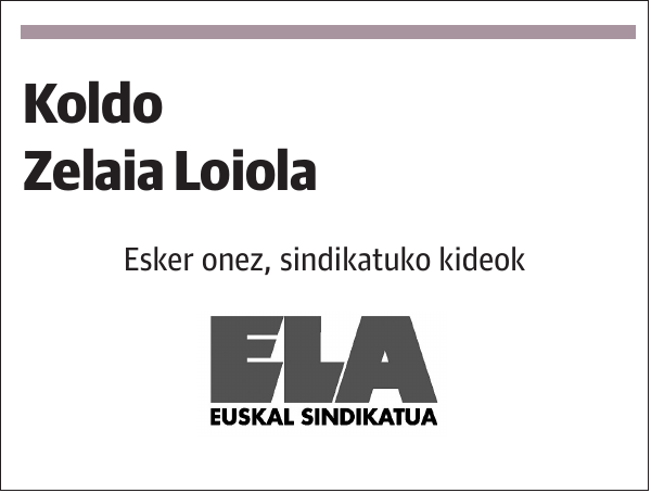 Koldo Zelaia Loiola