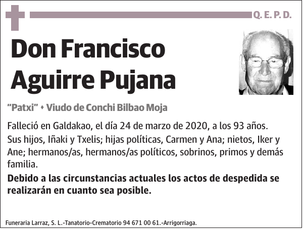 Francisco Aguirre Pujana