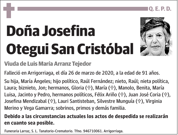 Josefina Otegui San Cristóbal