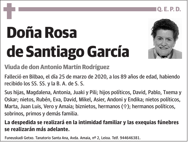 Rosa de Santiago García