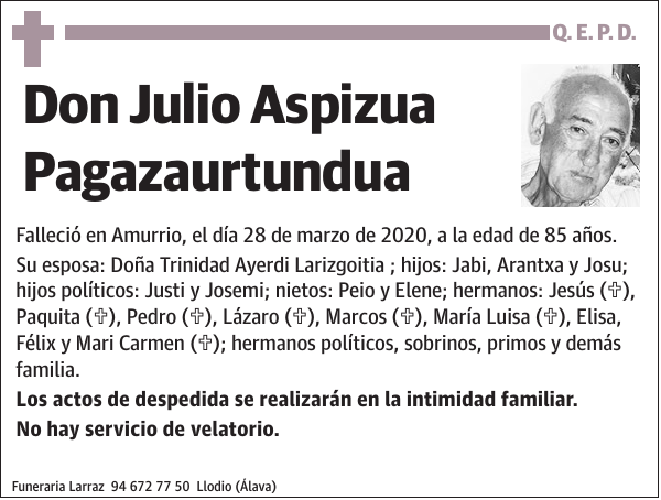 Julio Aspizua Pagazaurtundua