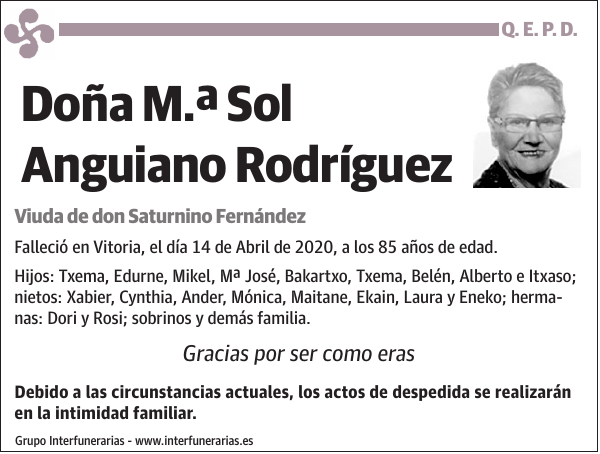 M.ª Sol Anguiano Rodríguez