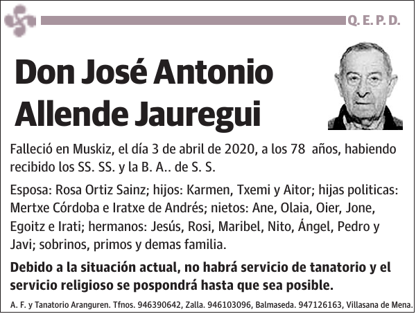 José Antonio Allende Jauregui