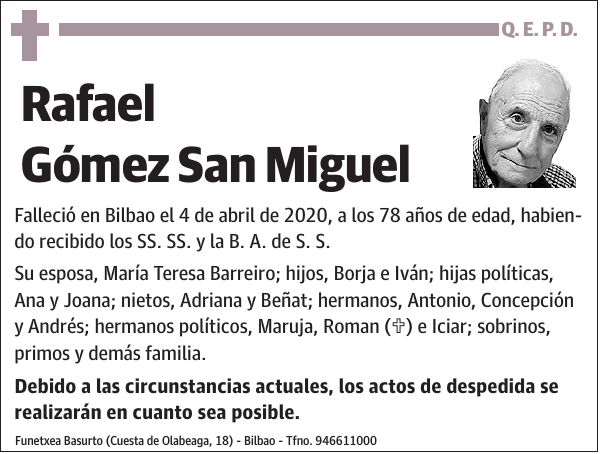 Rafael Gómez San Miguel