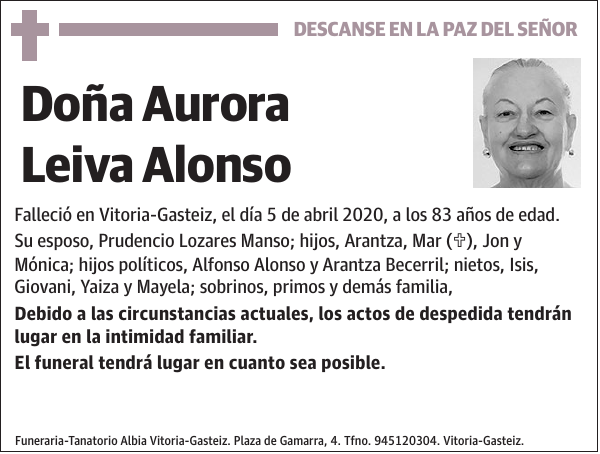 Aurora Leiva Alonso