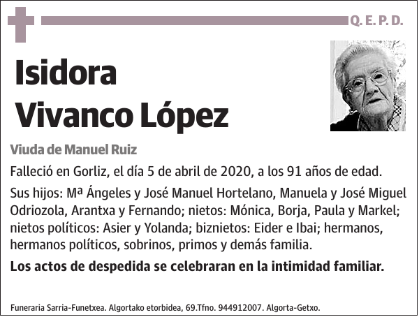 Isidora Vivanco López