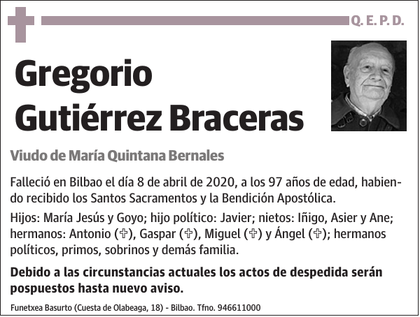Gregorio Gutiérrez Braceras