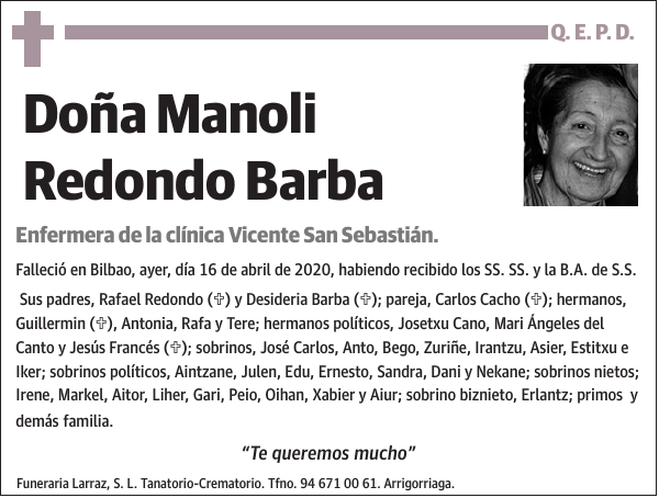Manoli Redondo Barba