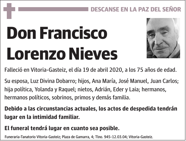 Francisco Lorenzo Nieves