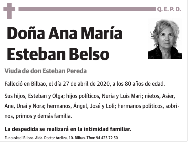 Ana María Esteban Belso
