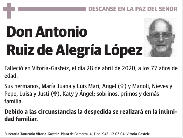 Antonio Ruiz de Alegría López