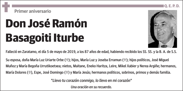 José Ramón Basagoiti Iturbe