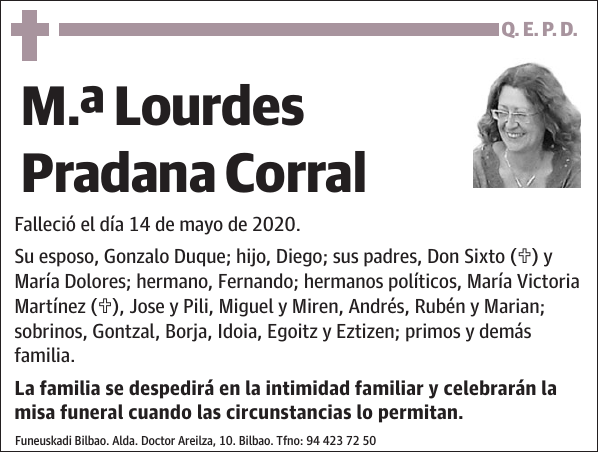 M.ª Lourdes Pradana Corral