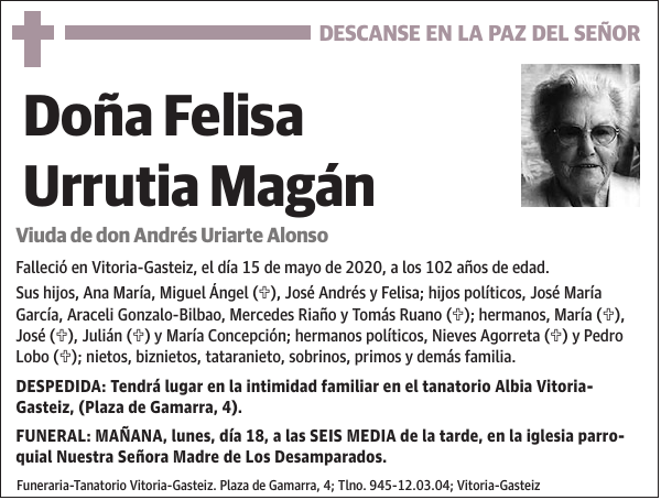 Felisa Urrutia Magán
