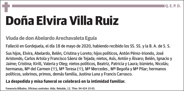 Elvira Villa Ruiz