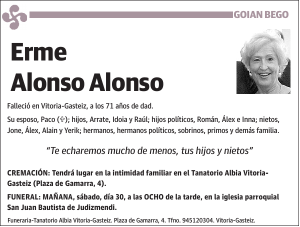 Erme Alonso Alonso