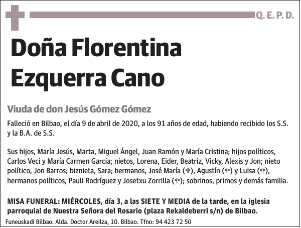 Florentina Ezquerra Cano