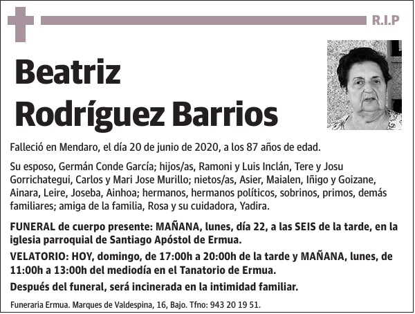 Beatriz Rodríguez Barrios
