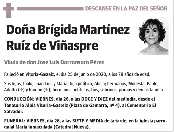 Brígida Martínez Ruíz de Viñaspre